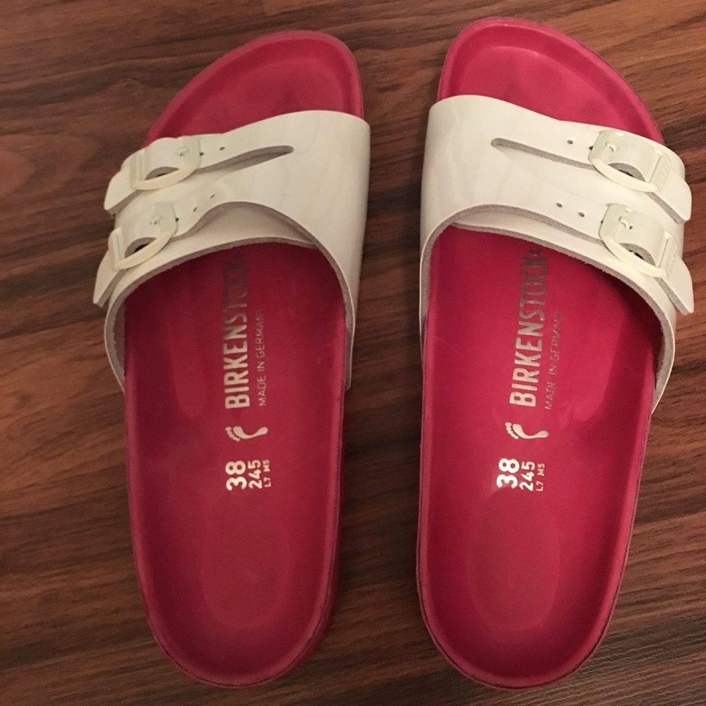 White Birkenstocks